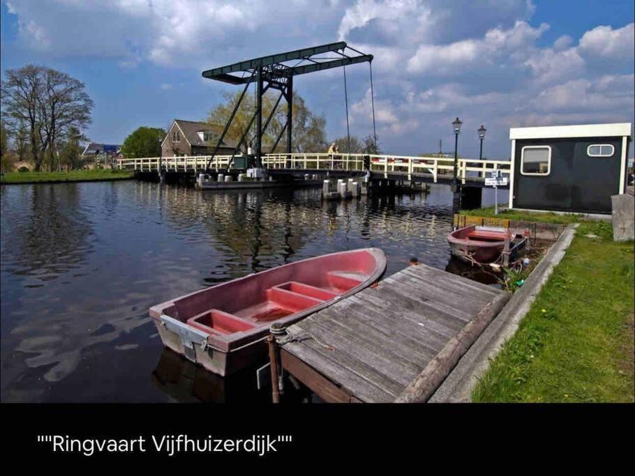 Family House With Garden & Jacuzzi & Sauna Near Amsterdam Vijfhuizen Экстерьер фото